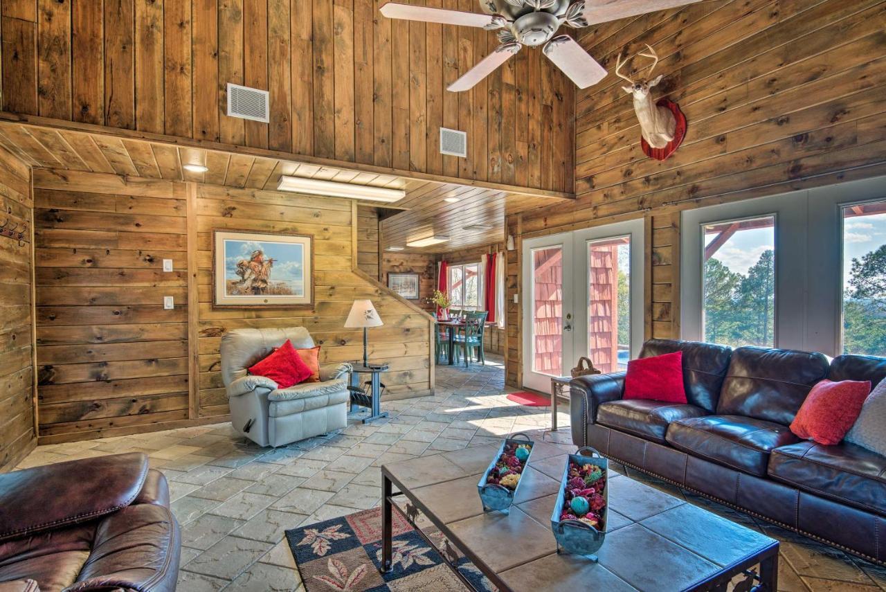 Broken Bow Mountaintop Home With Hot Tub! المظهر الخارجي الصورة
